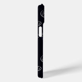 Grillige Paarse Outer Space Naadloos Patroon Case-Mate iPhone Case (Achterkant / Rechts)