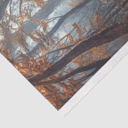 grillige paddenstoelenontkoppeling tissuepapier (Detail)