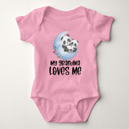 Grillige Panda's 🐼 Cadeau voor Kleinzoon Romper