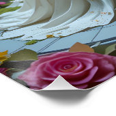 grillige papieren droom perfect poster (Hoek)