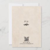 grillige party skeletten tot de dood kaart (Achterkant)