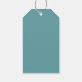 Grillige Pastel Bloemboog Cadeaulabel (Achterkant)