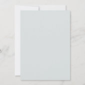 grillige pastelballon verjaardag uitnodigen kaart (Achterkant)