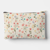 Grillige Pastelkleurige Wilde Bloemenweide Etui (Achterkant)