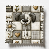 Grillige Patchwork Hond Patroon Huisdierverzorger Schort