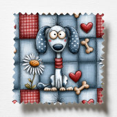 Grillige Patchwork Hond Patroon Huisdierverzorger Schort