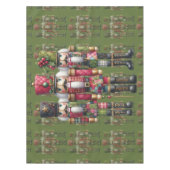 Grillige Patchwork Kerst Notenkraker Trio Tafelkleed (Voorkant)