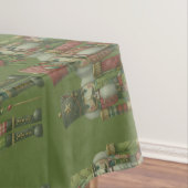Grillige Patchwork Kerst Notenkraker Trio Tafelkleed (Voorbeeld)