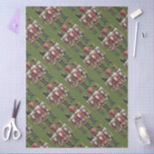 Grillige Patchwork Kerst Notenkraker Trio Tissuepapier (Craft)