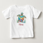 Grillige Patchwork Zeeschildpad (Voorkant)
