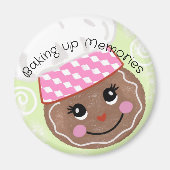 grillige peperkoekbakker magneet (Voorkant)