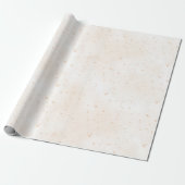 Grillige Perzik Stippen Verjaardag Cadeaupapier (Uitgerold)