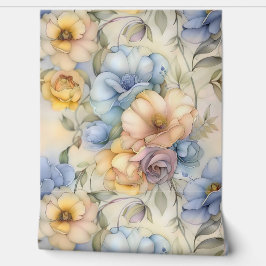 grillige petale belichting botanisch behang