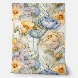 grillige petale belichting botanisch behang