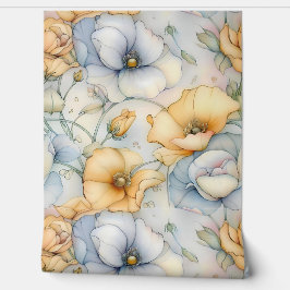 grillige petale belichting botanisch behang