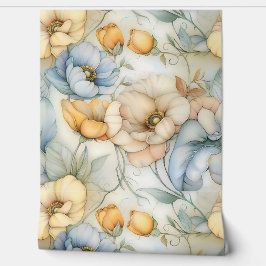 grillige petale belichting botanisch behang