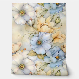 grillige petale belichting botanisch behang