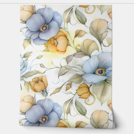 grillige petale belichting botanisch behang