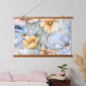 grillige petale belichting botanisch hangend wandkleed (Slaapkamer)