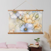 grillige petale belichting botanisch hangend wandkleed (Slaapkamer)