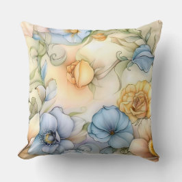 grillige petale belichting botanisch kussen