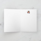 Grillige pinguïnmuis van de Noordpool in watercolo Kaart (Binnen)