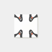 Grillige Pinguïns in de hoeknotities Post-it® Notes (Voorkant)
