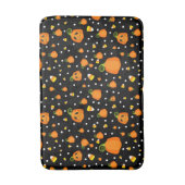 Grillige Pompoenen & Snoep Mais Leuke Halloween Badmat (Voorkant Verticaal)