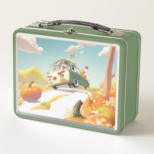 Grillige pompoenrit (Voorkant)