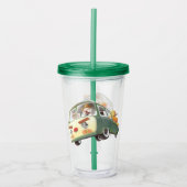 Grillige pompoenrit acryl drinkbeker (Voorkant)