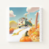 Grillige pompoenrit notitieboek (Achterkant)