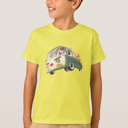 Grillige pompoenrit t-shirt (Voorkant)
