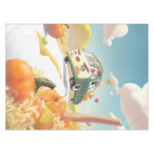 Grillige pompoenrit tafelkleed (Voorkant (Horizontaal))