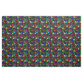 grillige pop art fruit sushi stof (Fat Quarter)
