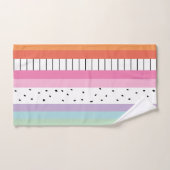 Grillige Pop Strepen Bad Handdoek (Handdoek)
