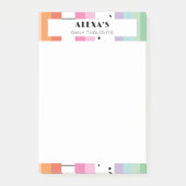Grillige Pop Strepen Post-it® Notes (Voorkant)