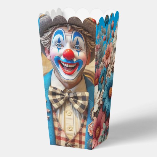 Grillige Popcorn Stijl Favor Doos Bedankdoosjes (Achterkant)