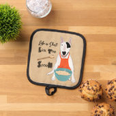 grillige pothouder pannenlap (Top down)