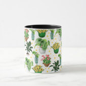 Grillige potplanten mok (Midden)