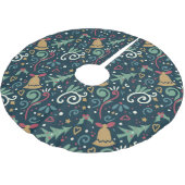 Grillige pret winter kerstvakantie afbeeldingen kerstboom rok (Gekanteld)