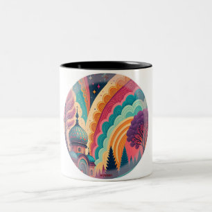 Grillige Regenboog Moskee Mok – Aanpasbaar