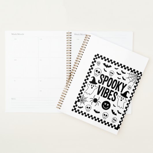 Grillige Retro Halloween Planner (Display)