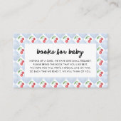 grillige retro kersen | Boeken voor Baby Informatiekaartje (Voorkant)