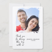 grillige Romance bruiloft uitnodigen Kaart (Voorkant)