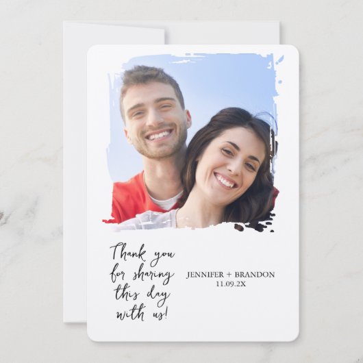 grillige Romance bruiloft uitnodigen Kaart (Voorkant)