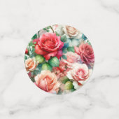 Grillige Roos Patroon Confetti (Kleine voorkant)