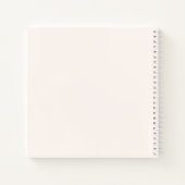 Grillige Roze Balletdanseres Notitieboek (Achterkant)