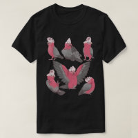 Grillige Roze Galah Kaketoe Vogelpatroon