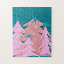 Grillige Roze Kerstbomen