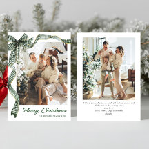 Grillige Saliegroene Kerstboog Lint 2 Foto